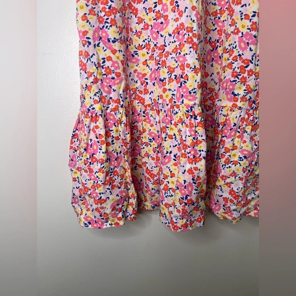 Old Navy Girls Floral Sundress XL 14-16 Pink Spring Summer Dress Cottagecore